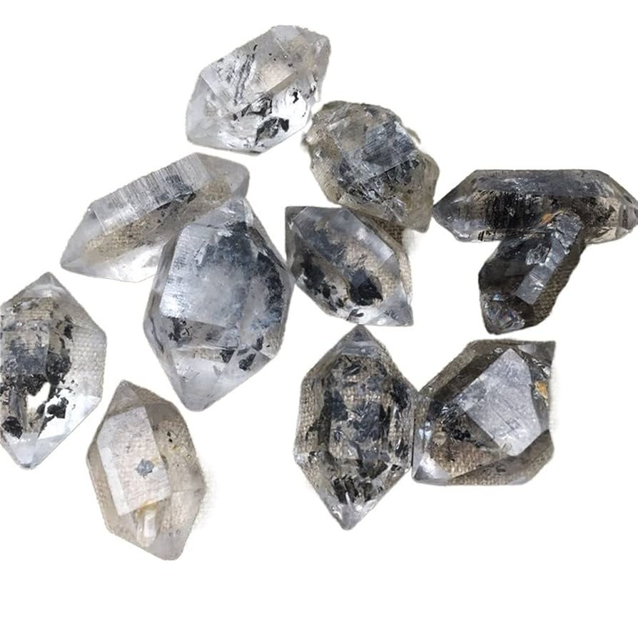 ダイヤモンドクォーツ限定品L鉱物標本 メッソライト 鉱石 鉱物